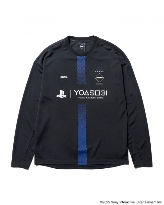 YOASOBI, PlayStation, and SOPH.’s F.C.Real Bristol unveil collaborative jersey inspired by PlayStation 5, marking the release of “PLAYERS” and PlayStation’s 30th anniversary.